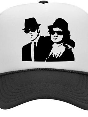 Blues Brothers Cap Hat Foam Trucker Mesh Snapback